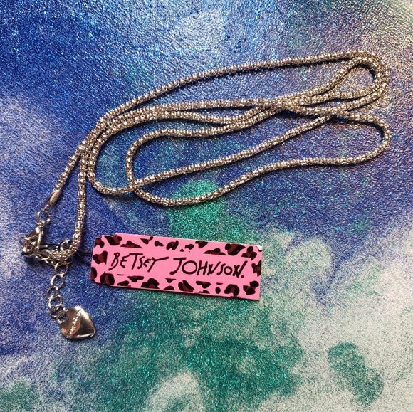 Betsey Johnson Silver Chain - Picture 1 of 2